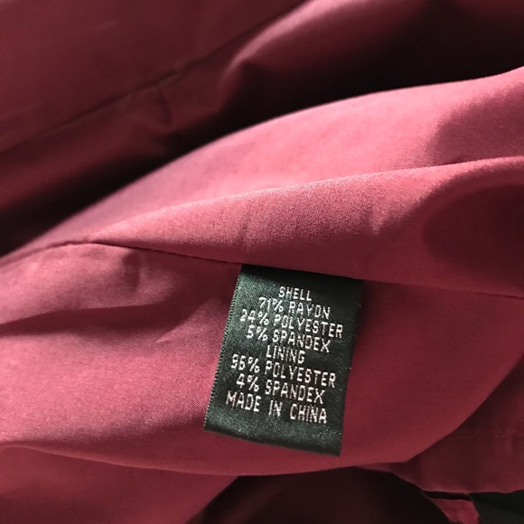 Burgundy Cross Top Dress - Picture 4 of 8